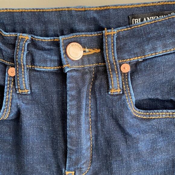 Blank NYC The Waverly High Rise Flare Dark Wash Jean 27 - Picture 2 of 11